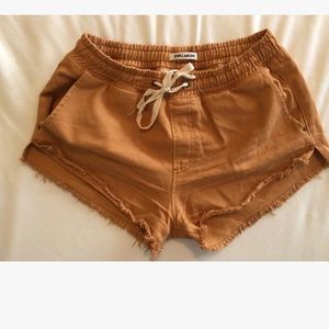 Billabong high-waisted shorts.